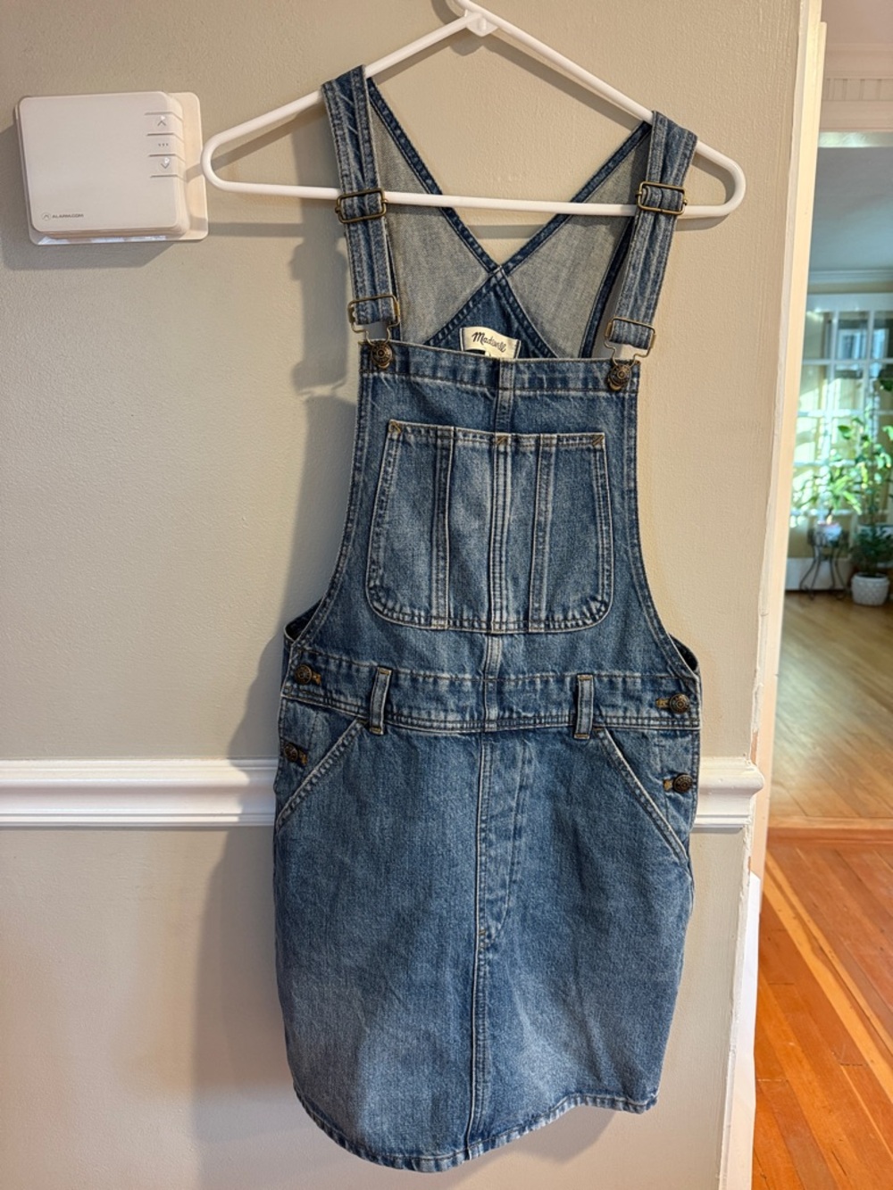 Madewell Blue Denim Overall Dress NWT